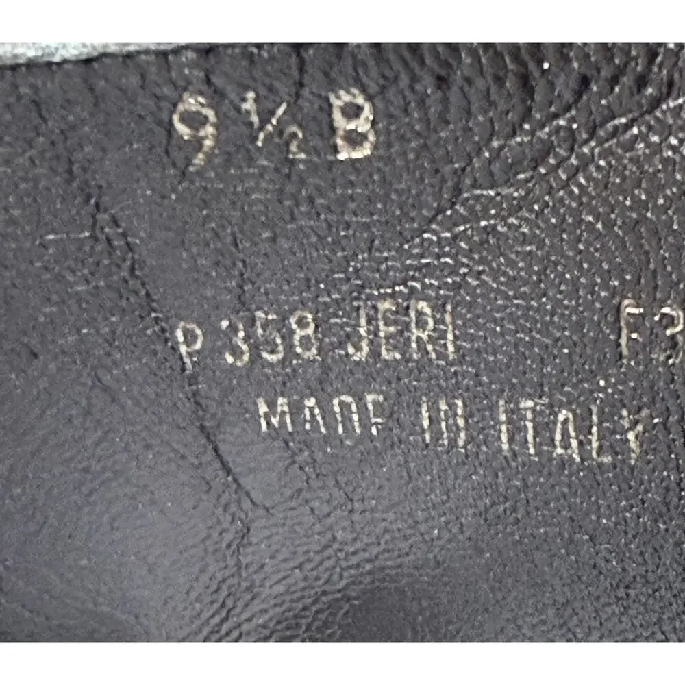 Vintage Coach P358 Jeri Small Logo Calf Boot Size 9 ½ B